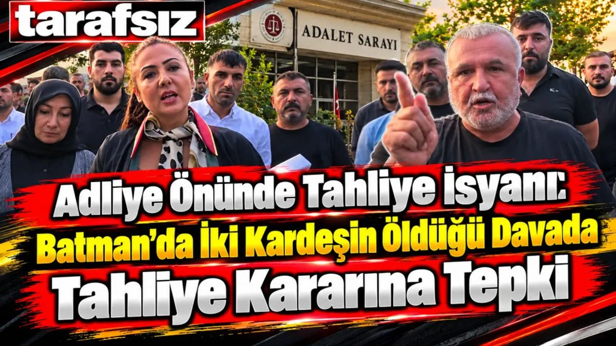 Batman'da İki Kardeşin Öldüğü Davada Tahliye Kararına Tepki