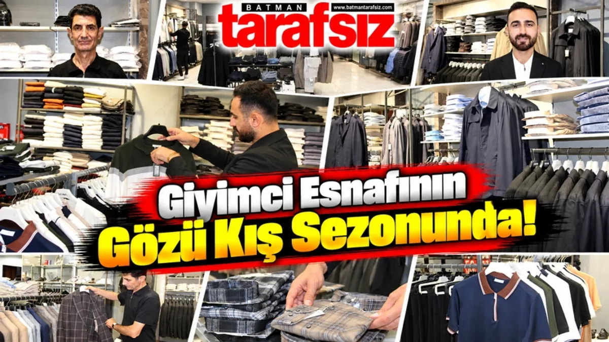 Giyimci Esnafının Gözü Kış Sezonunda!