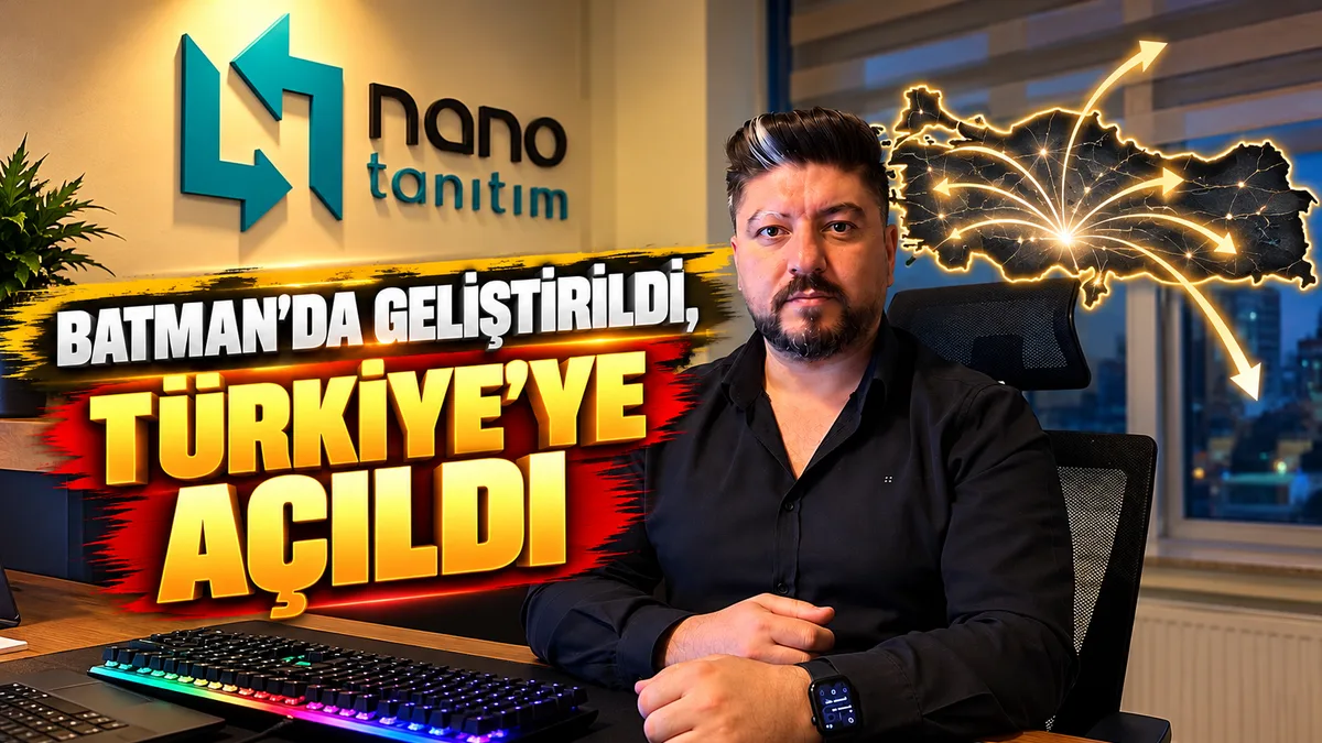 BATMAN’DA GELİŞTİRİLDİ, TÜRKİYE’YE AÇILDI