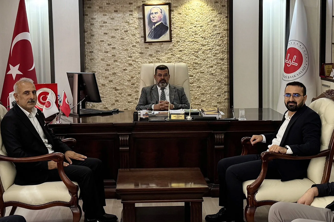 HÜDA PAR’DAN İL MÜFTÜSÜ DURMUŞ’A ZİYARET